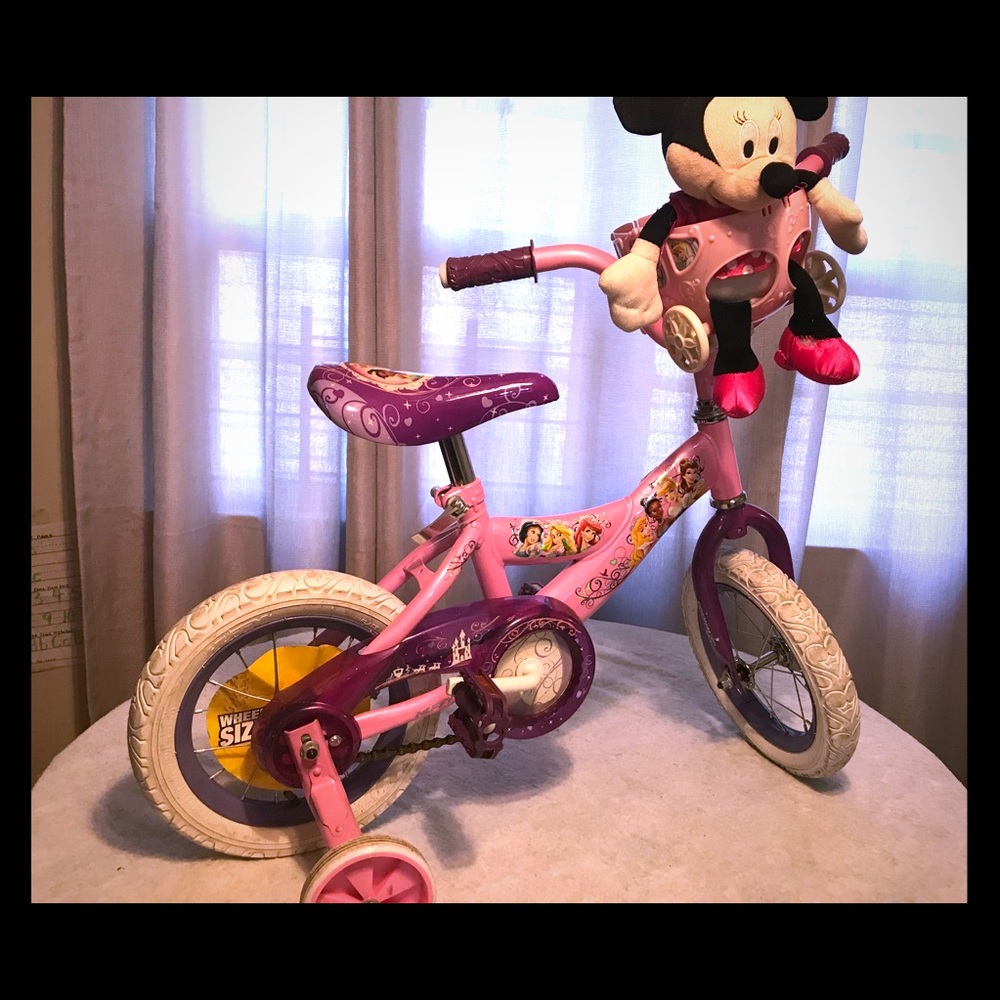 Bike 🚲 for toddler 12 inch Disney princess bike